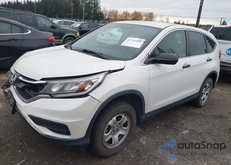 2016 Honda Cr-V Lx from USA, damaged, VIN 5J6RM4H35GL023035